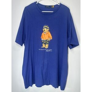 Polo Ralph Lauren Polo Bear T-Shirt Short Sleeve Men's‎ XLT